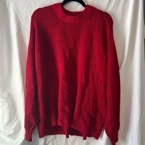 American Eagle Red Sweater